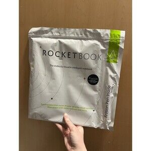 Rocketbook Fusion Smart Reusable Notebook Planner Calendar & Notebook blk w/pen